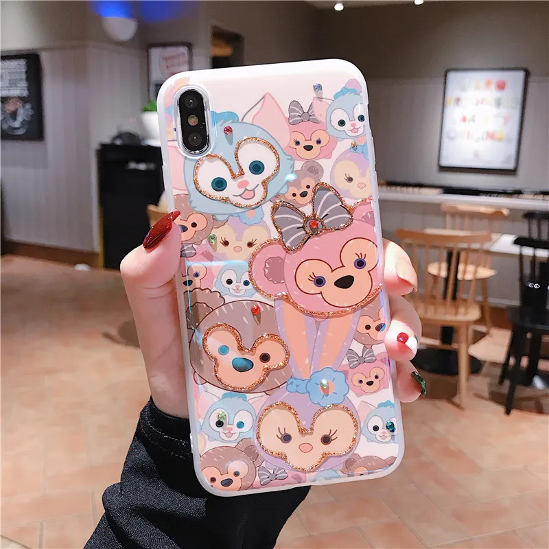 As shown Чехол для iphone 11 pro Max Bling Sailor Moon, для iphone 11 X XR XS Max 6 7 8 plus, мягкий чехол из ТПУ с рисунком Crayon Shin-Chan - Цвет: As shown