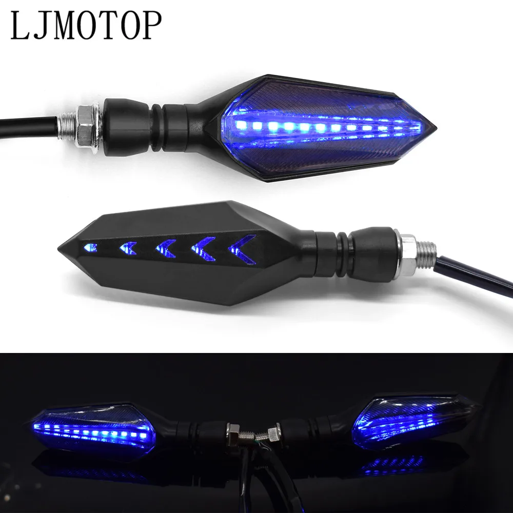 Сигнальные лампы для мотоциклов 12 В светодиодная сигнальная лампа поворота Kawasaki