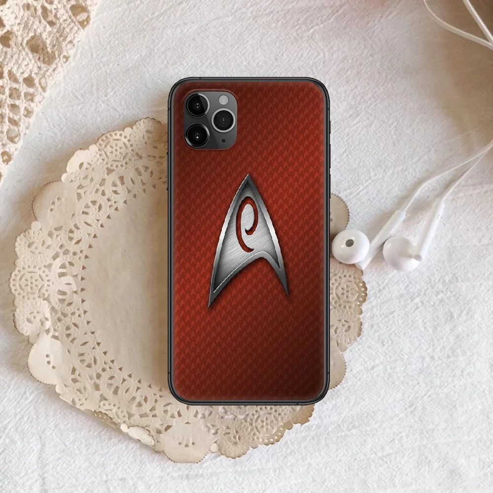 

Star Trek Phone Case Cover Hull For iphone 5 5s se 2020 6 6s 7 8 12 mini plus X XS XR 11 PRO MAX black Cell Silicone Shell