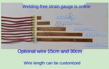10 no welding strain gauges / no welding strain gauges / no welding steel strain gauges / no welding concrete strain gauges