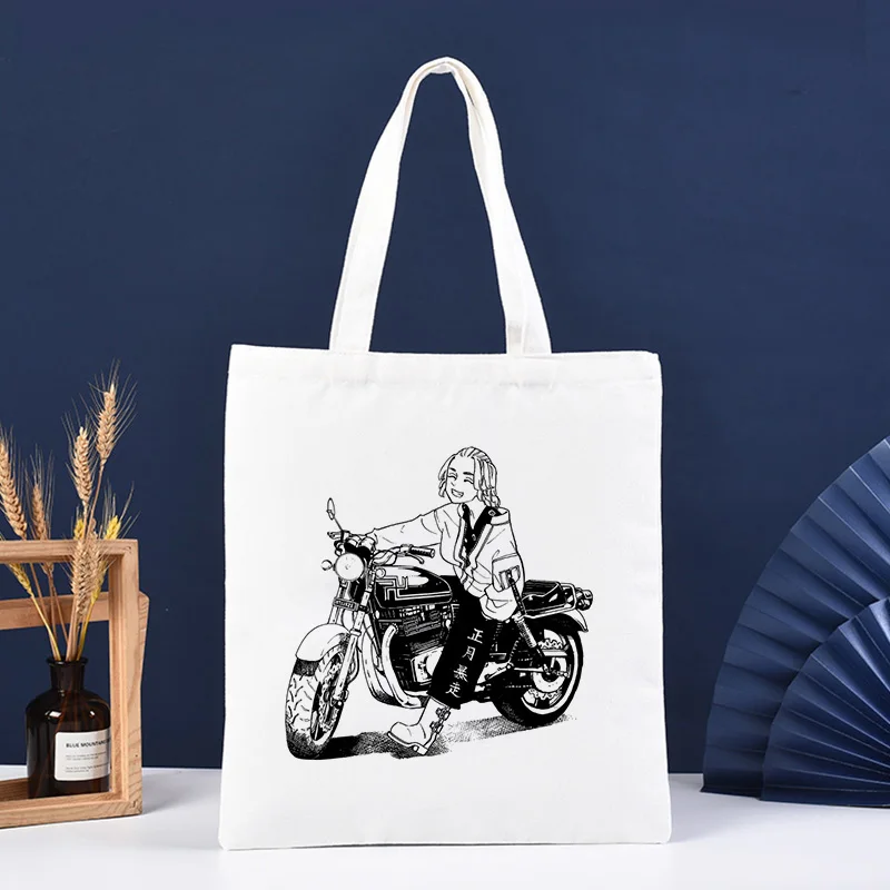 Сумка-шоппер Женская холщовая тоут с рисунком Токио Мстители смешная