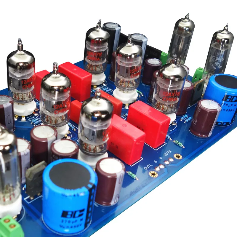 12AX7 6Z4 трубка, Усилитель мощности доска JP200 HIFI ламповый предусилитель буферный предусилитель DIY доска T0842