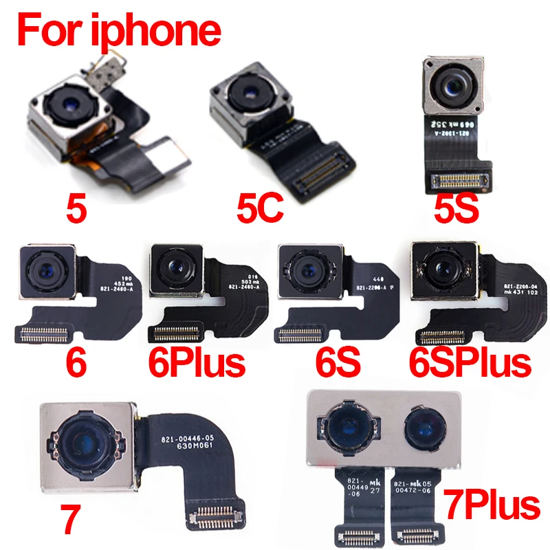 Оригинальный гибкий кабель для задней камеры iPhone 5 5S 5C 6 Plus 6S 6SPlus 7 Plus|Шлейфы