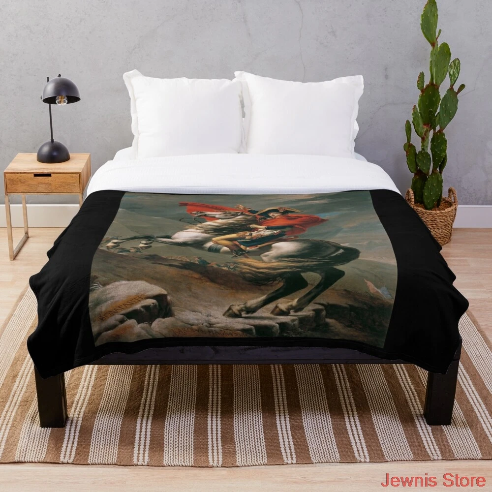 

Плед Наполеон Бонапарт, мягкое одеяло для сна, подложка из шерпы для детей, девочек, мальчиков, на Рождество, подарок на кровать, диван, мульт...