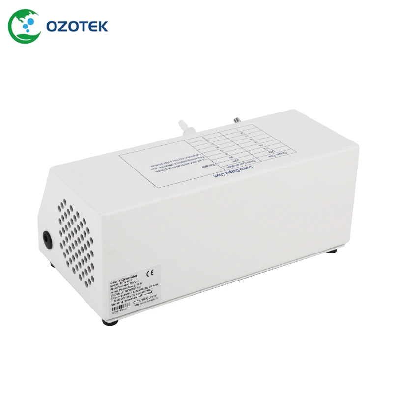Gerador de ozónio terapia medica mog003 12vdc 5-99ug/ml com regulador oxigênio frete Gratis | Бытовая техника