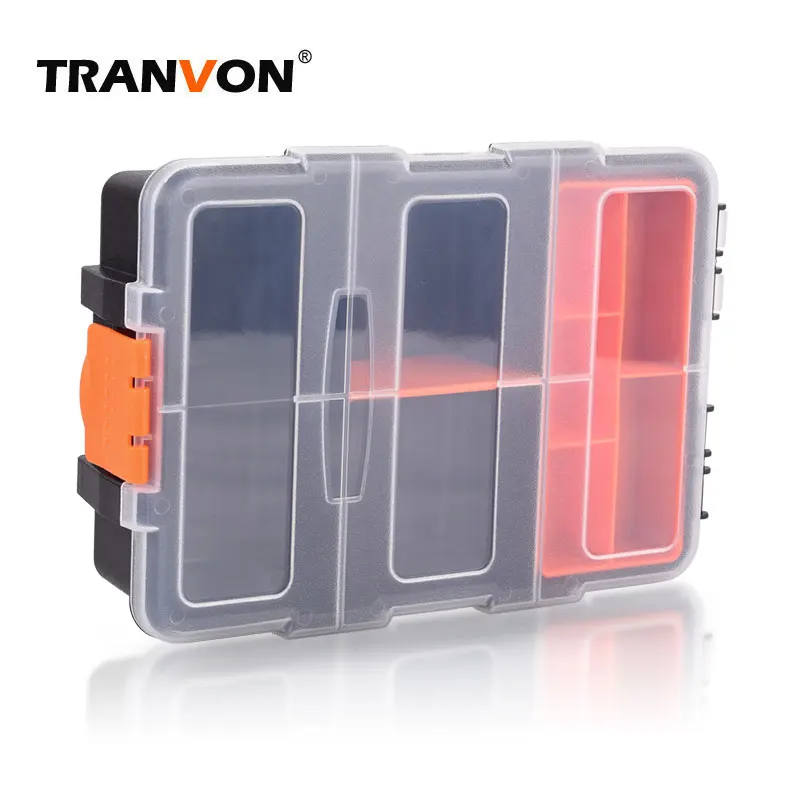 Запчасти коробка для хранения винтов пластиковый отсек с крышкой аппаратный