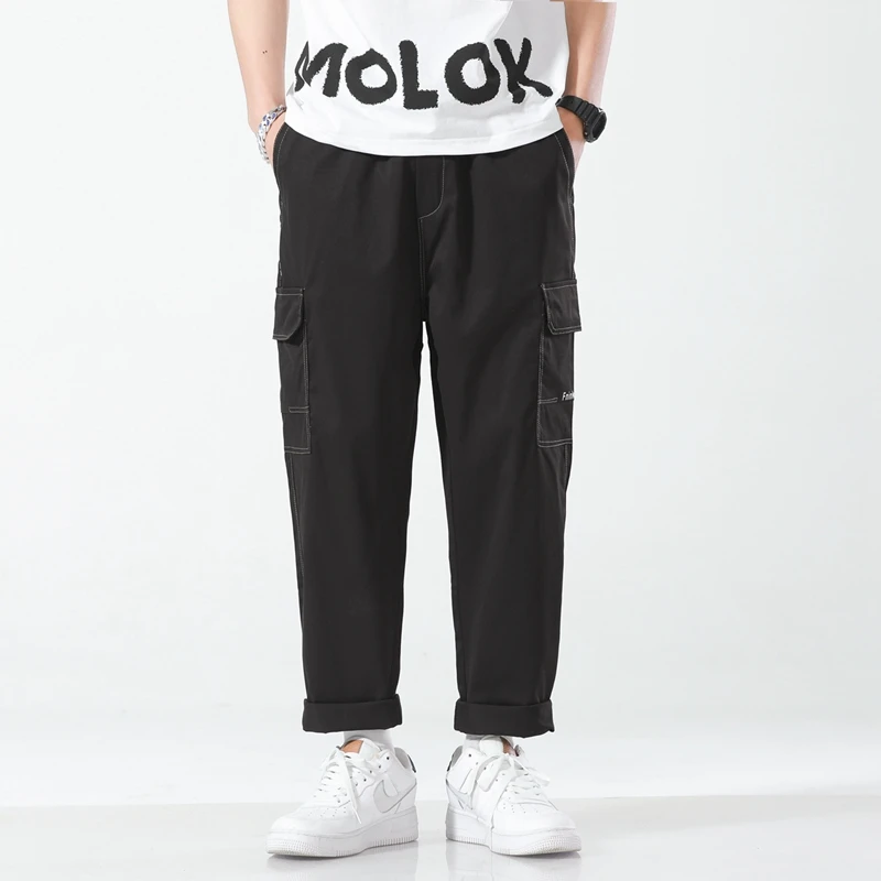 Мужские летние дышащие Модные Популярные Молодежные Свободные повседневные