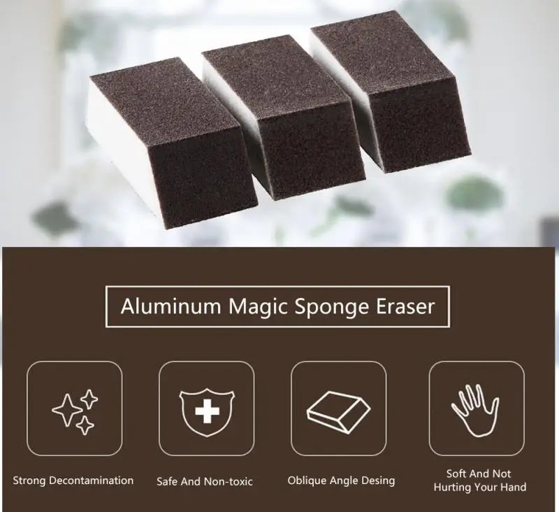 Multifunction High Density Emery Magic Alumina For Cleaning Homeware Kitchen Removing Rust Strong Decontamination Tool | Дом и сад