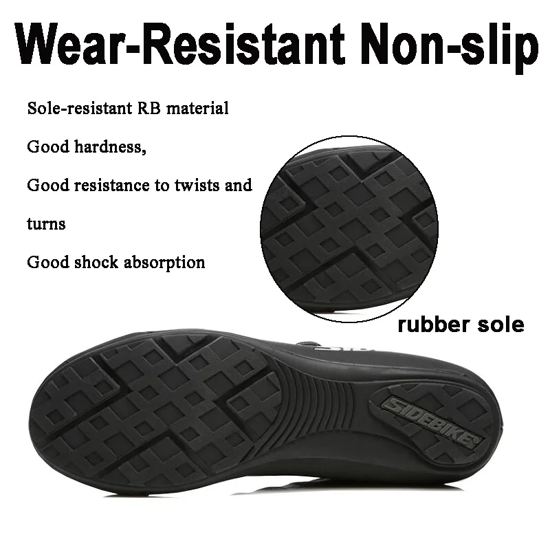 SIDEBIKE 2019 New Cycling Shoes Road Sneaker Outdoor Professional Road Shoes Bicycle Shoes Non-Slip No-Lock Road man Bike Shoes
