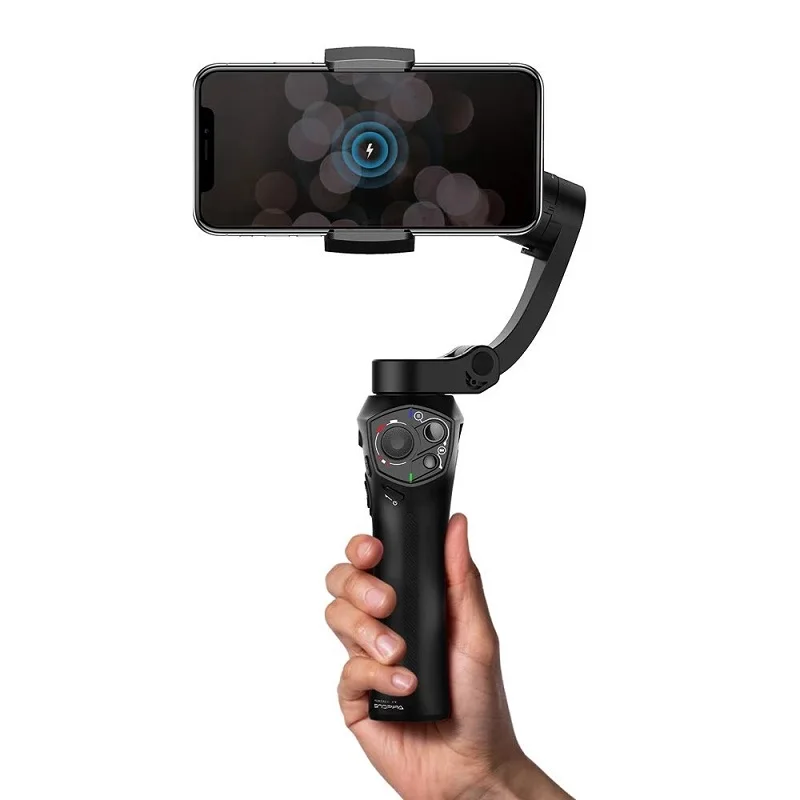 Snoppa Atom Foldable Pocket Sized 3 axis Smartphone Handheld Gimbal Stabilizer for GoPro Smartphones Wireless Charging iPhone12 |
