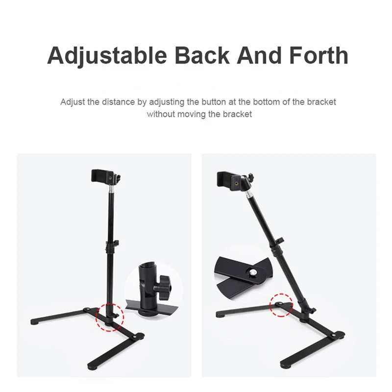 

Fill Light Table Tripod for Phone Holder Desktop Photo Overhead for Live Broadcast Vlog Video Cooking Teacher