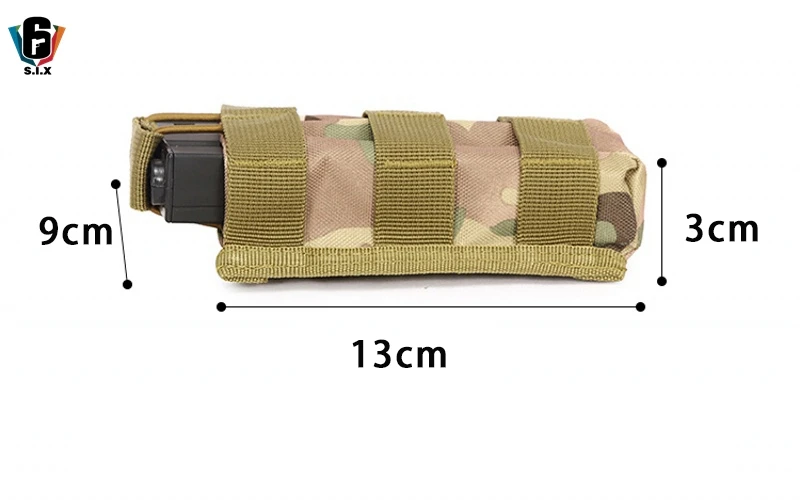 Страйкбол cqc Военная Тактическая Molle с открытым верхом Одиночная винтовка