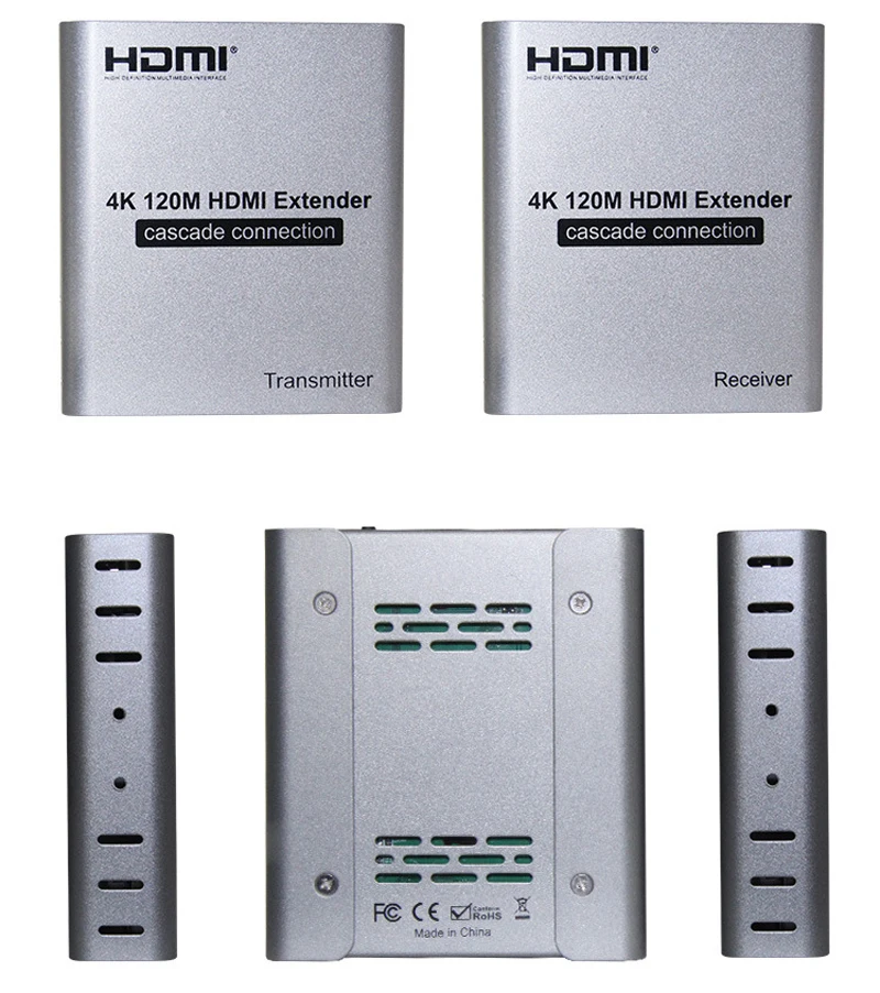 4K 30Hz HDMI удлинитель каскадное соединение w/ Local Loop Out через Cat5e 6e CAT6 Ethernet кабель