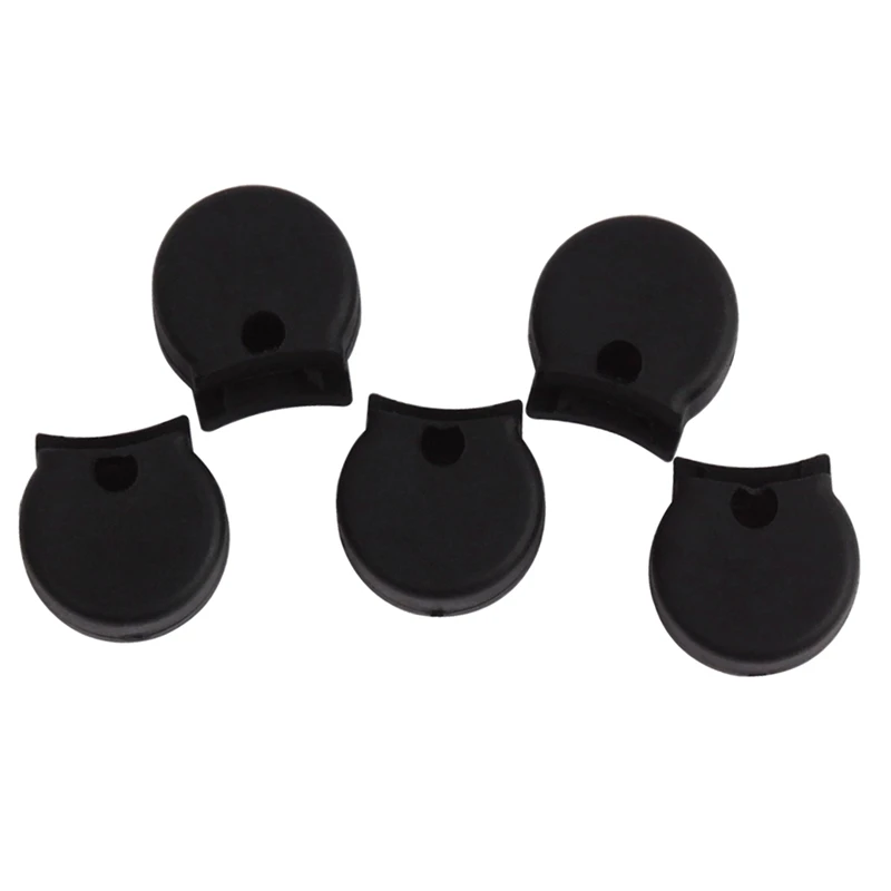 

10Pcs Comfortable Rubber Clarinet Thumb Rest Cushion Protector, Black