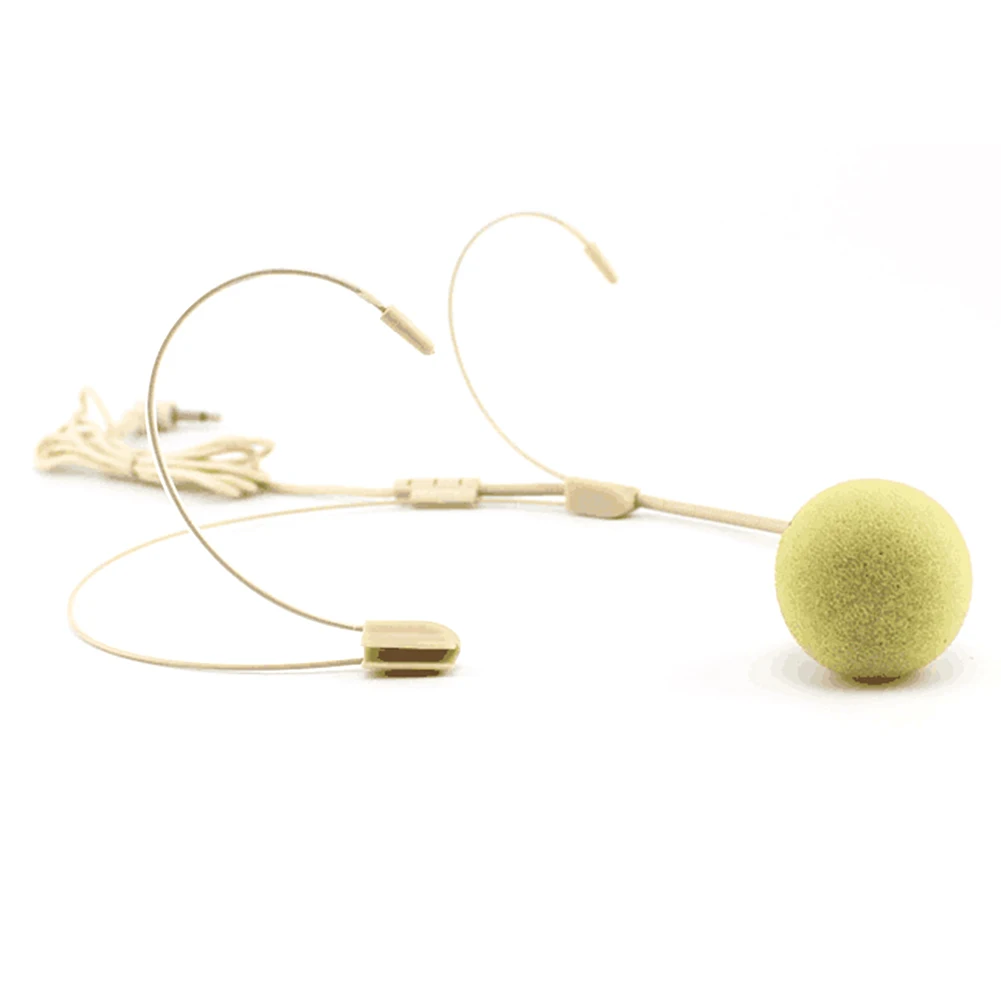 Проводная гарнитура с микрофоном для учителей и туристов 3 5 мм микрофон двумя