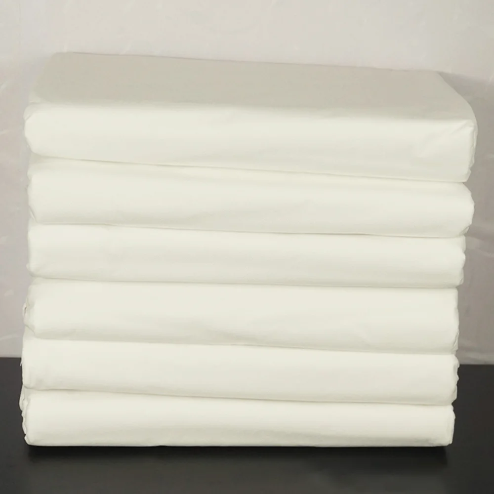 

60Pcs Disposable Non-woven Bed Sheets Travel Salon Isolation Pads White
