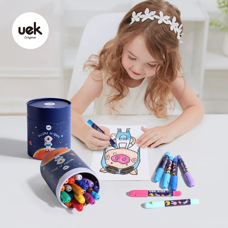 12 шт. карандаш Портативный для малышей студентов безопасный масляная пастель