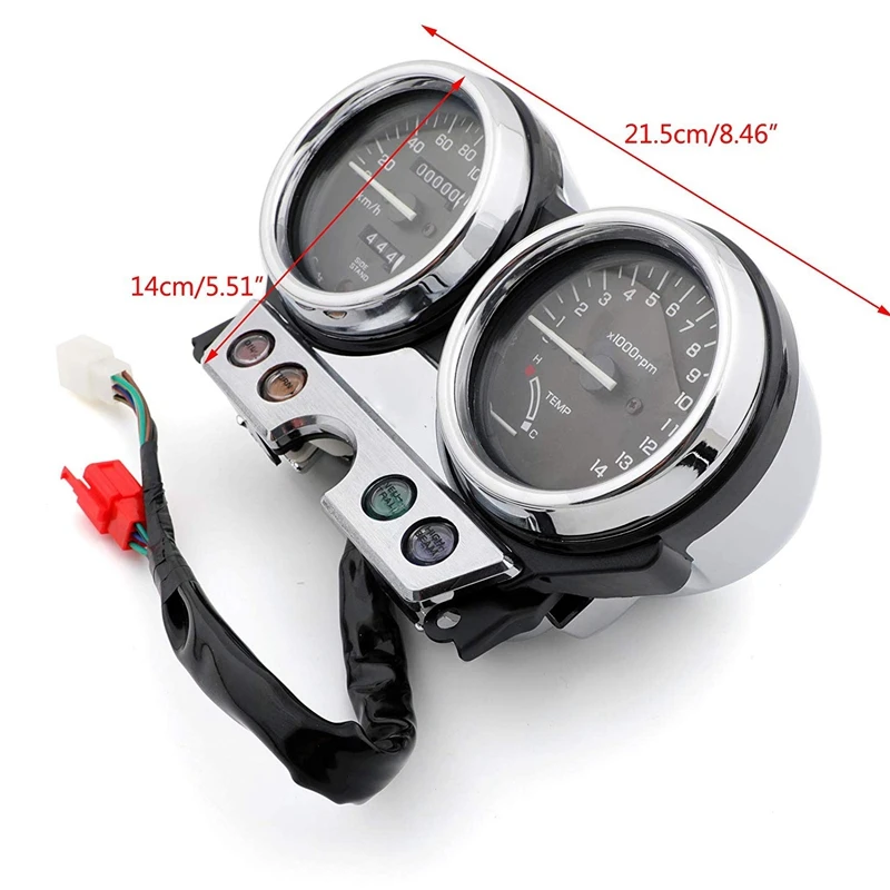 

Motorcycle Street Bike Speedometer Gauge Meter Tachometer Gauges for HONDA CB400 CB 400 1992-1994