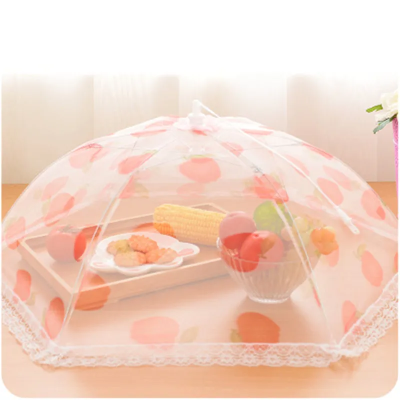 

1 Pcs Gauze Umbrella Food Cover Picnic Kitchen Anti Fly Mosquito Net Table Tent Meal Cover Table Mesh Food Cover Kitchen Tools
