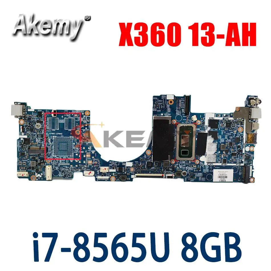 

L30290-601 17946-1 448.0EF13.0011 For HP ENVY X360 13-AH 13T-AH Laptop motherboard L30290-001 with i7-8565U CPU 8GB 100% test ok