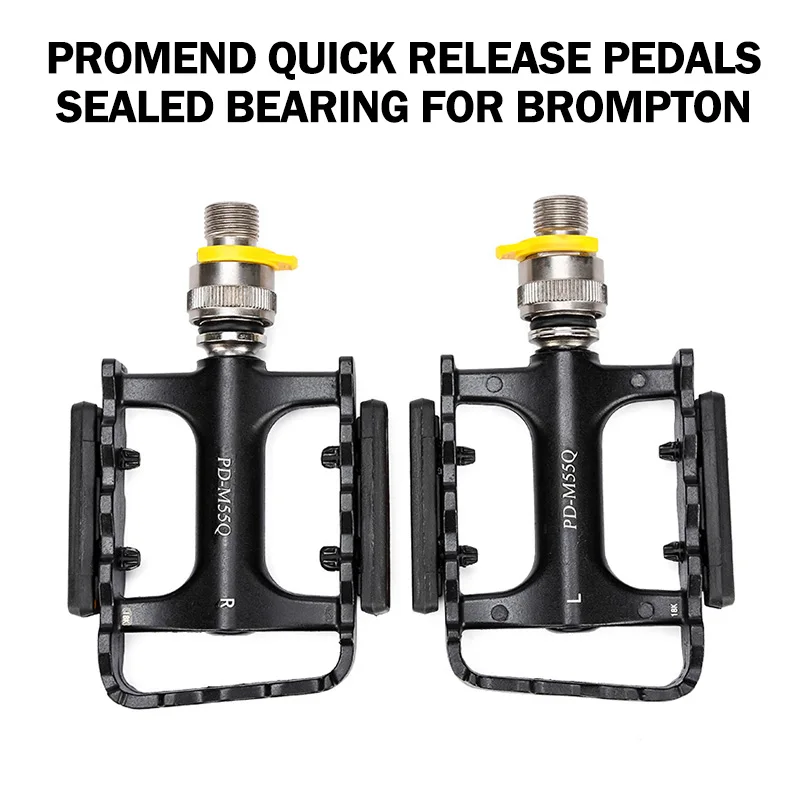 

Алюминиевая велосипедная Педальная платформа Promend, универсальные велосипедные педали 9/16 дюйма с быстроразъемным подшипником