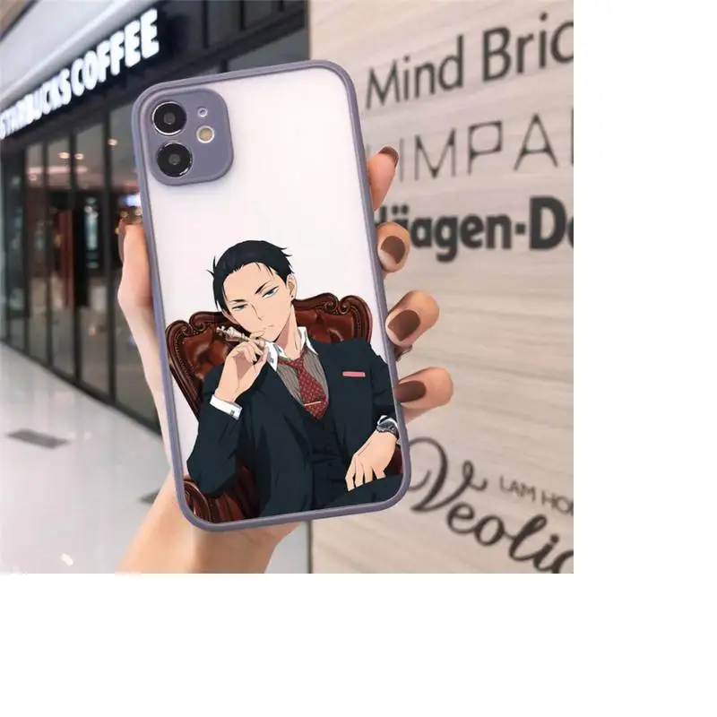 

Balance UNLIMITED cartoon Phone Case Matte Transparent for iPhone 7 8 11 12 s mini pro X XS XR MAX Plus cover funda