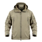 Мужская куртка-ветровка F1, водонепроницаемая и ветрозащитная куртка с мягким корпусом для охоты и рыбалки, акулья кожа, F1