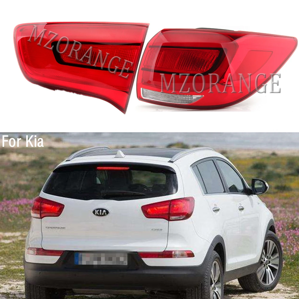 MZORANGE внешний ВНУТРЕННИЙ Задний тормозной светильник для KIA Sportage R задний светильник, задний фонарь, Тормозная лампа в сборе, Стайлинг автомобиля