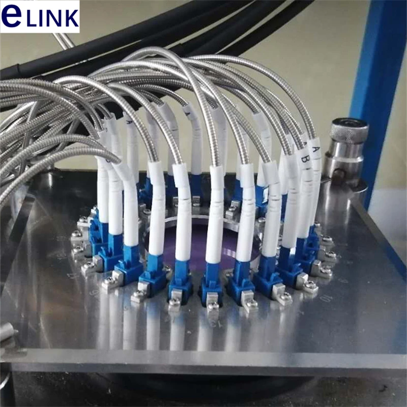 10pcs 3mtr 1C Fiber optic Patchcords stainless steel jacket LC SC FC ST Armored patch cable Outdoor Singlemode jumper SM 2.8mm