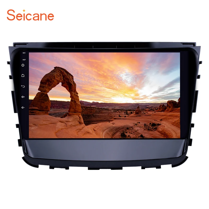 Автомобильный мультимедийный плеер Seicane Android 10 0 4 Гб ОЗУ для 2019 Ssang Yong Rexton HD
