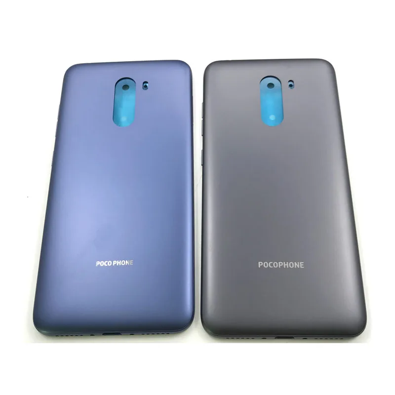 Крышка батарейного отсека для Xiaomi Pocophone F1 Poco задний корпус стеклянная задняя