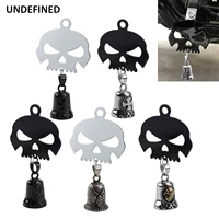 skull motorcycle bell eagle cross cool biker guard bell hanger mount for harley indian scout chief bobber dyna softail sportster