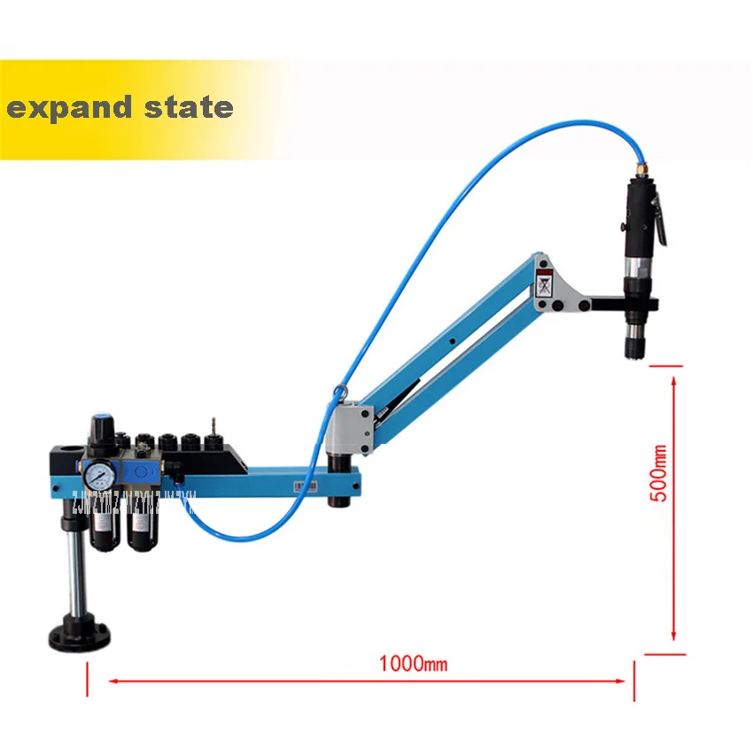 

WT-D-12G/WT-D- 12W M3-M12 Pneumatic Tappe Tappingmachine Vertical Tapping Machine Universal Threading Machine Tapping Fixture