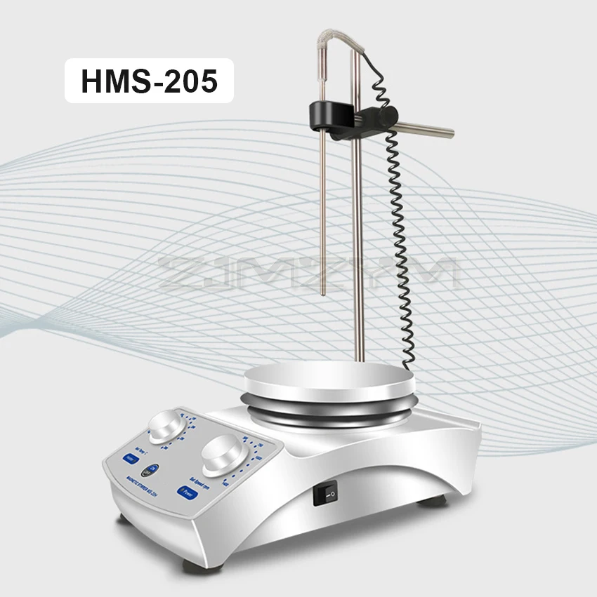 Heating Magnetic Stirrer Hot Plate Laboratory Digital Display Lab Mixer with Stir Bar Up to 380℃ 2000rpm 220V | Инструменты