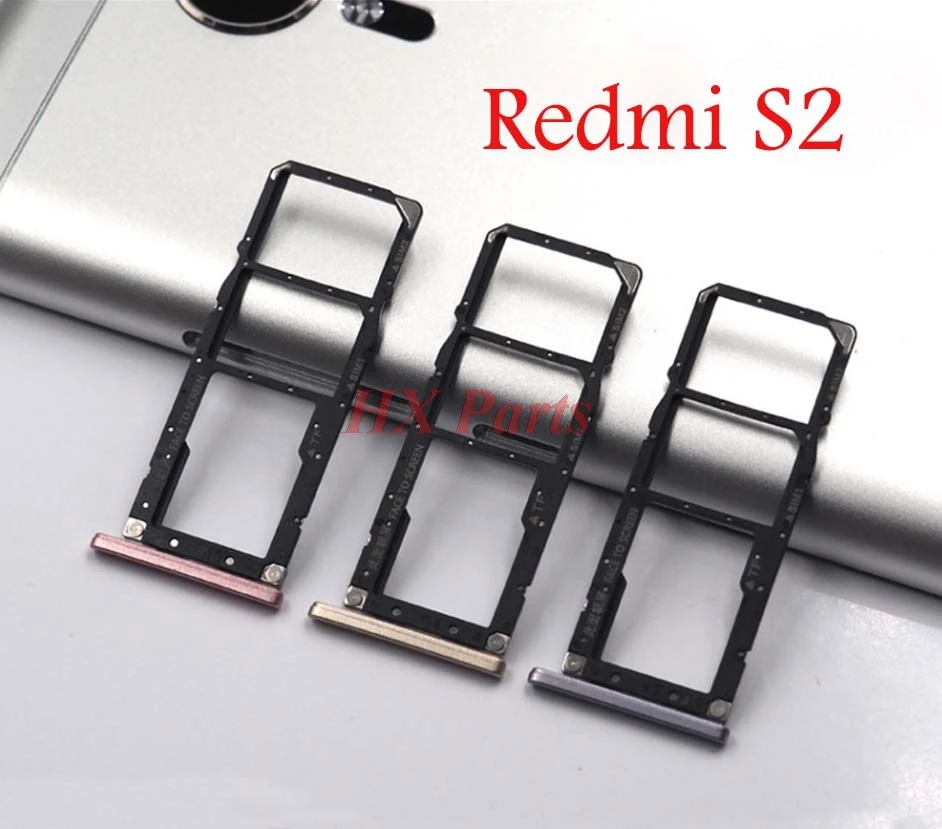 Лоток для sim-карт Xiaomi Redmi 6 Pro / Mi A2 Lite S2 Play держатель Sim-карты SD замена слота |