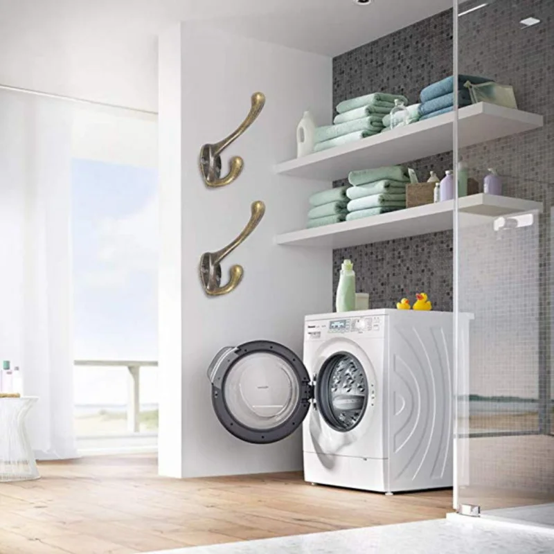 Настенная вешалка для пальто сверхмощная винтажная металлическая крючки шляпа