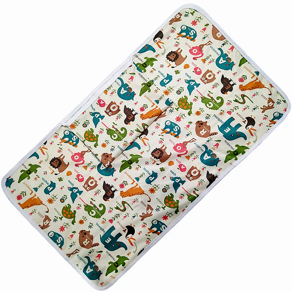Детский портативный складной моющийся компактный дорожный Пеленальный Коврик