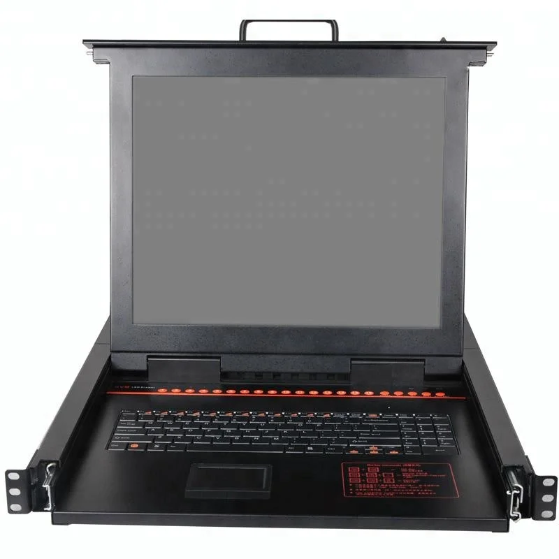 

1-16 Port CAT5 KVM Switch with 15" LCD