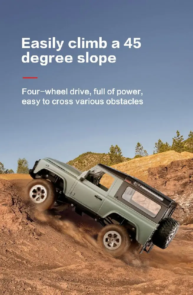 Hobbyline FY003 2 4G 4WD внедорожный снегоход Wi-Fi управление металлическая рама RC