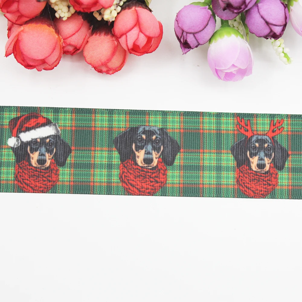 Лента Корсажная с рисунком собаки 16-75 мм |