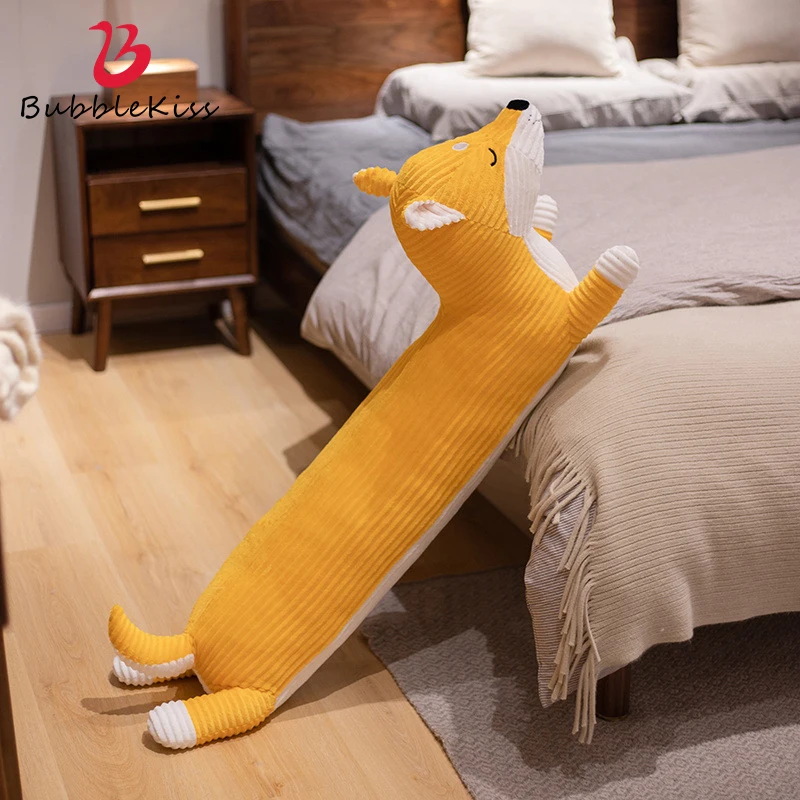 

Bubble Kiss Cute Large Throw Pillow For Girl's Bedroom Animal-Shape Living Room Sofa Beds Decoration Waist Neck Cushions Pillow