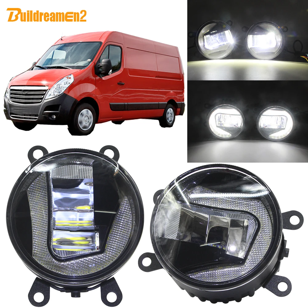 Buildreamen2 стайлинга автомобилей светодиодный проектор передние противотуманные