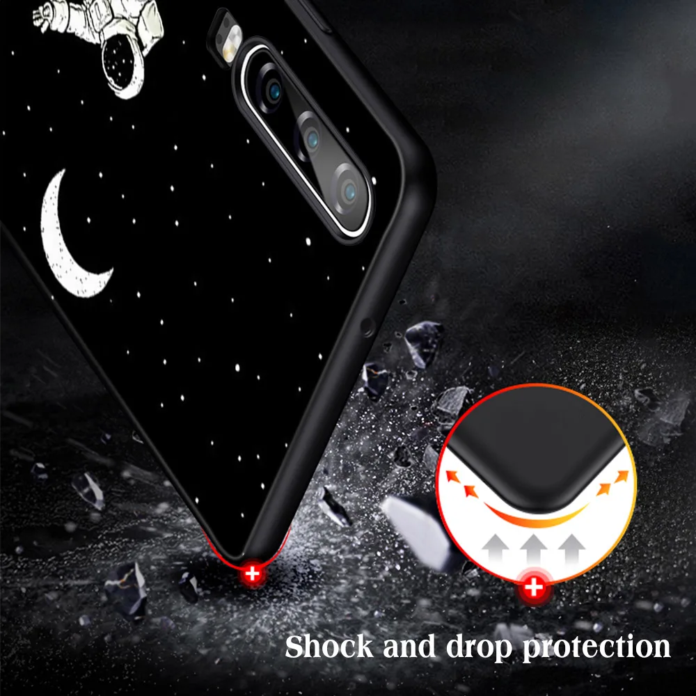 

Astronaut Case for Huawei P40 P30 P20 Lite Pro Mate 40 30 20 Lite Pro P Smart Plus 2021 2019 Honor 30 20 9X Pro Lite Space Cover