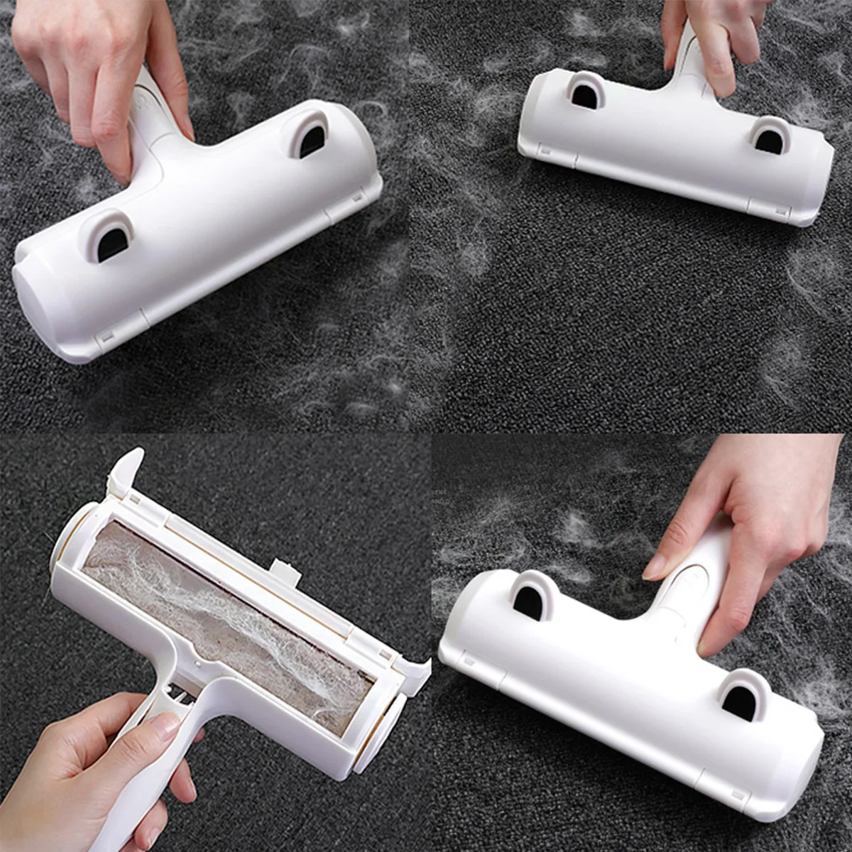 

Pet Hair Remover Roller Removing Dog Cat Hair From Furniture Clothes Self-cleaning Lint Sofa Carpet Cleaning Tool Wholesale