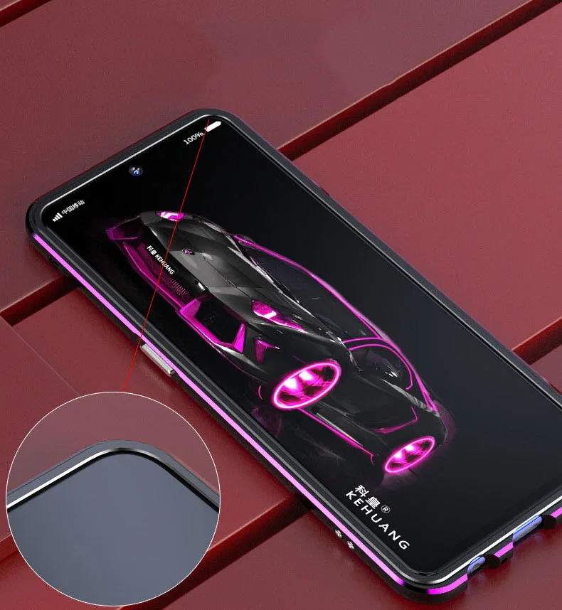 Vivo Iqoo neo Алюминиевая Рамка Жесткий 3D защитный чехол для vivo V17 neo металлический бампер крышка для vivo Z5 бампер чехол