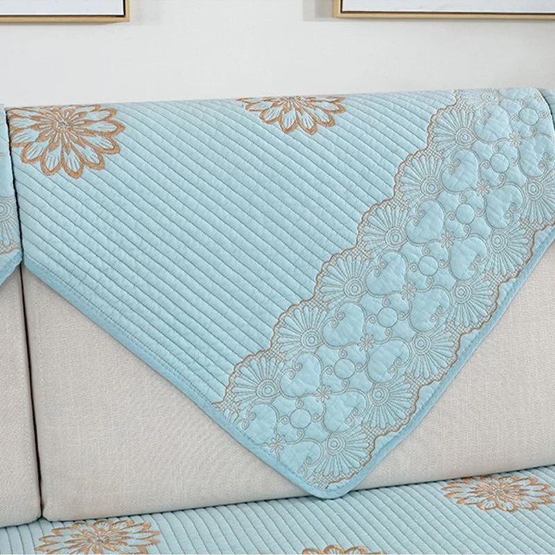 Хлопковый чехол для дивана в гостиную Современная Скандинавская Нескользящая