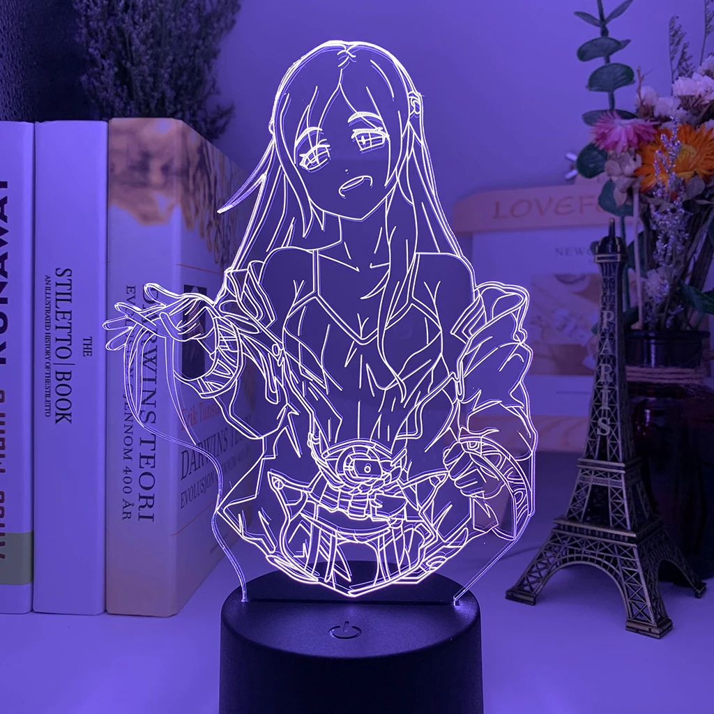 3D Fire Emblem детский ночной Светильник СВЕТОДИОДНЫЙ Цвет изменение Usb Батарея на