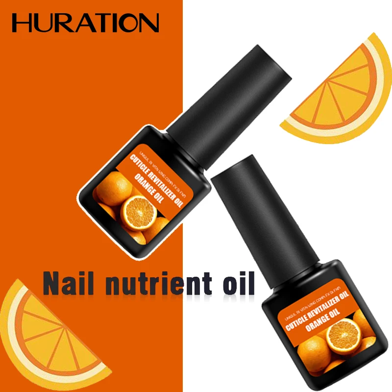 Huration Новое питательное масло 8 мл для ногтей апельсиновый запах Лечение