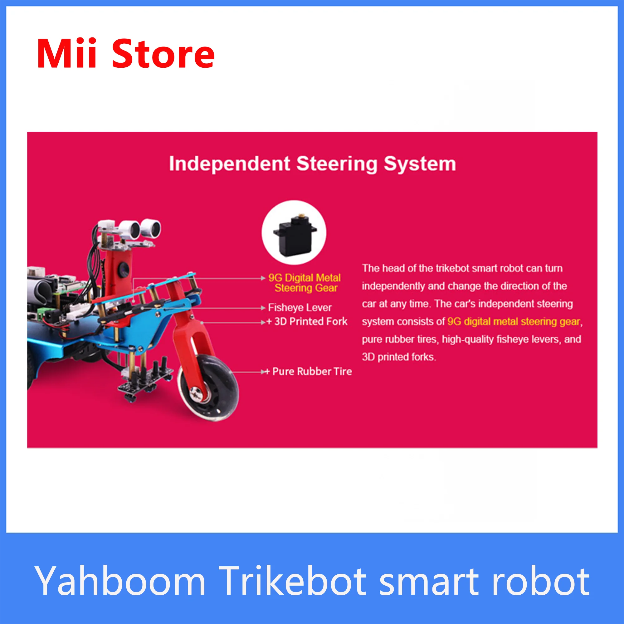 Паровое Программирование 3WD умный робот автомобильный комплект для Raspberry Pi 3B +/4B С
