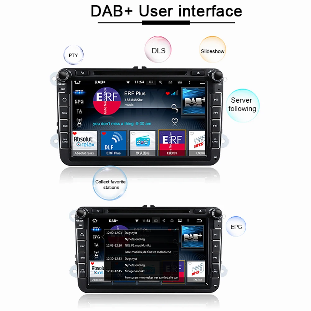 DAB + удлиненная антенна USB портативный адаптер приемник для автомобиля Android